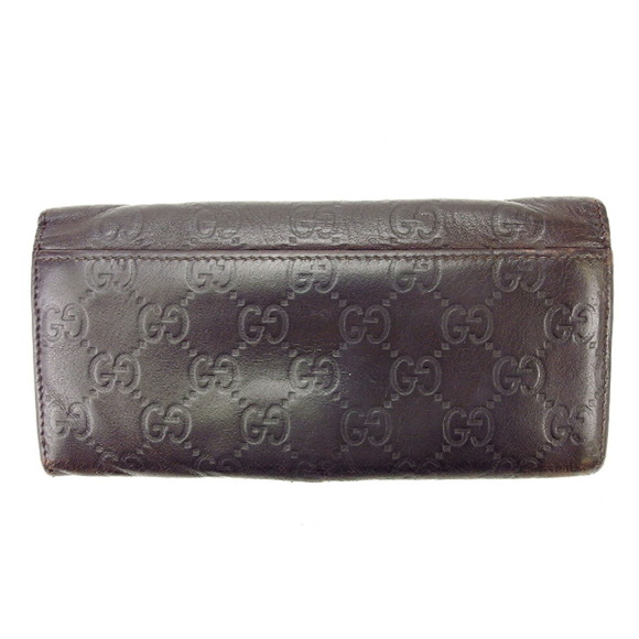 Gucci brown ssima Wallet long - Picture 1 of 6